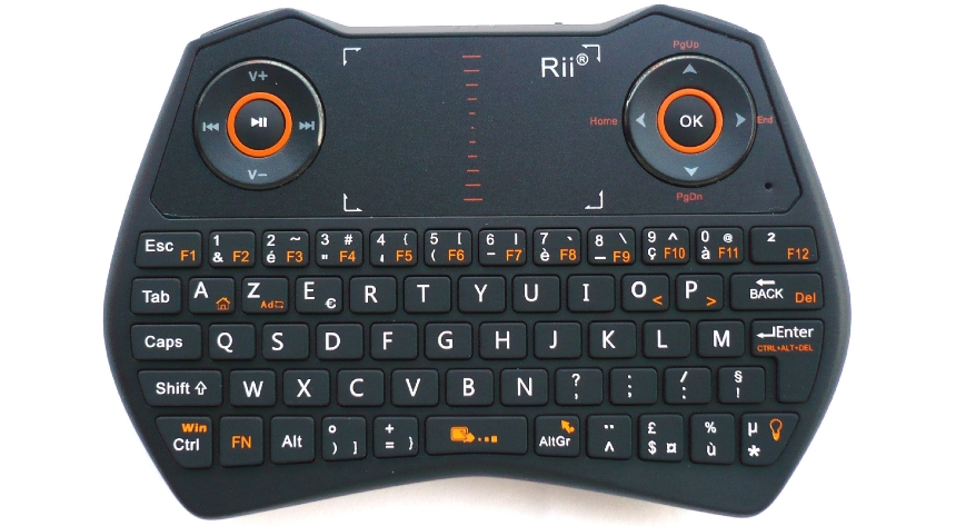 Rii  RiiTek FRANCE - Mini clavier, souris et télécommandes tout-en-un